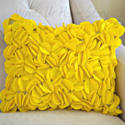 Felt Circles Pillow Felt Circles Pillow