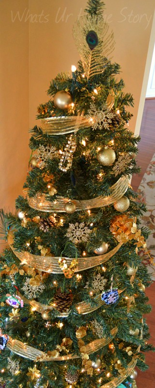 DIY GLAM BLING WRAP Cone Christmas Trees - Festive Friday Holiday
