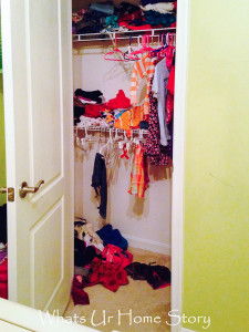 The Tiny Girl's Room Closet Gets an Elfa Makeover | Whats Ur Home Story