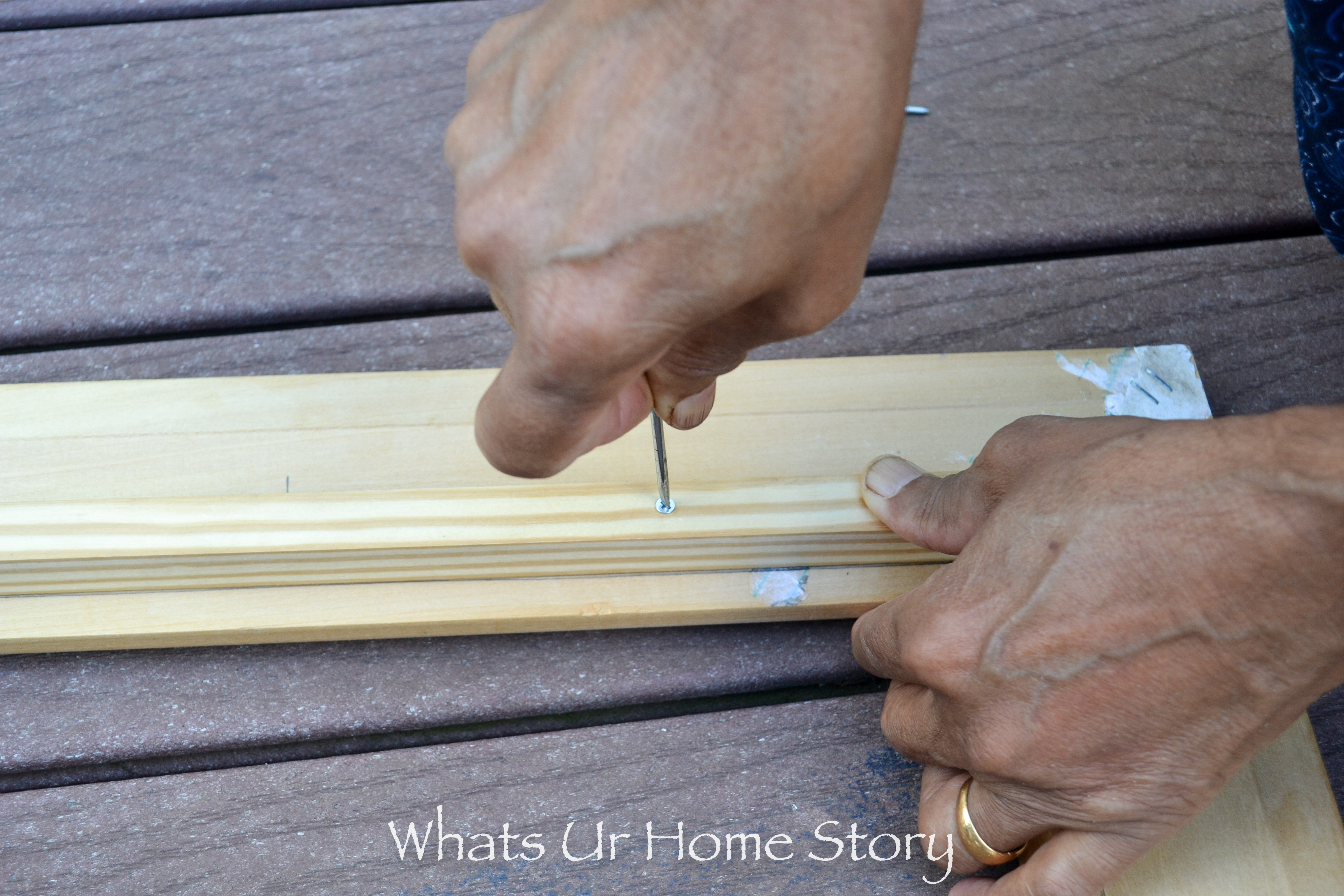 DIY Picture Frame | Whats Ur Home Story